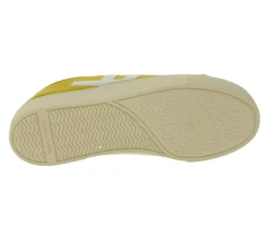 Sneaker & Turnschuhe*FLAMINGOS LIFE RANCHO MUSTARD IVORY nachhaltige-Sneaker Faire-Schuhe Freizeit-Sneaker 100% Vegan Made in Spain SS21RAMUSIV Orange/Gelb