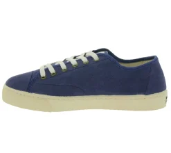 Sneaker & Turnschuhe*FLAMINGOS LIFE RANCHO NAVY IVORY Sneaker vegane Urlaubs-Schuhe Sneaker mit Kork Made in Spain Blau