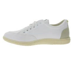 Sneaker & Turnschuhe*FLAMINGOS LIFE Roland V.3 Damen City-Schuhe vegane Freizeit-Sneaker Made in Spain Weiß/Navy