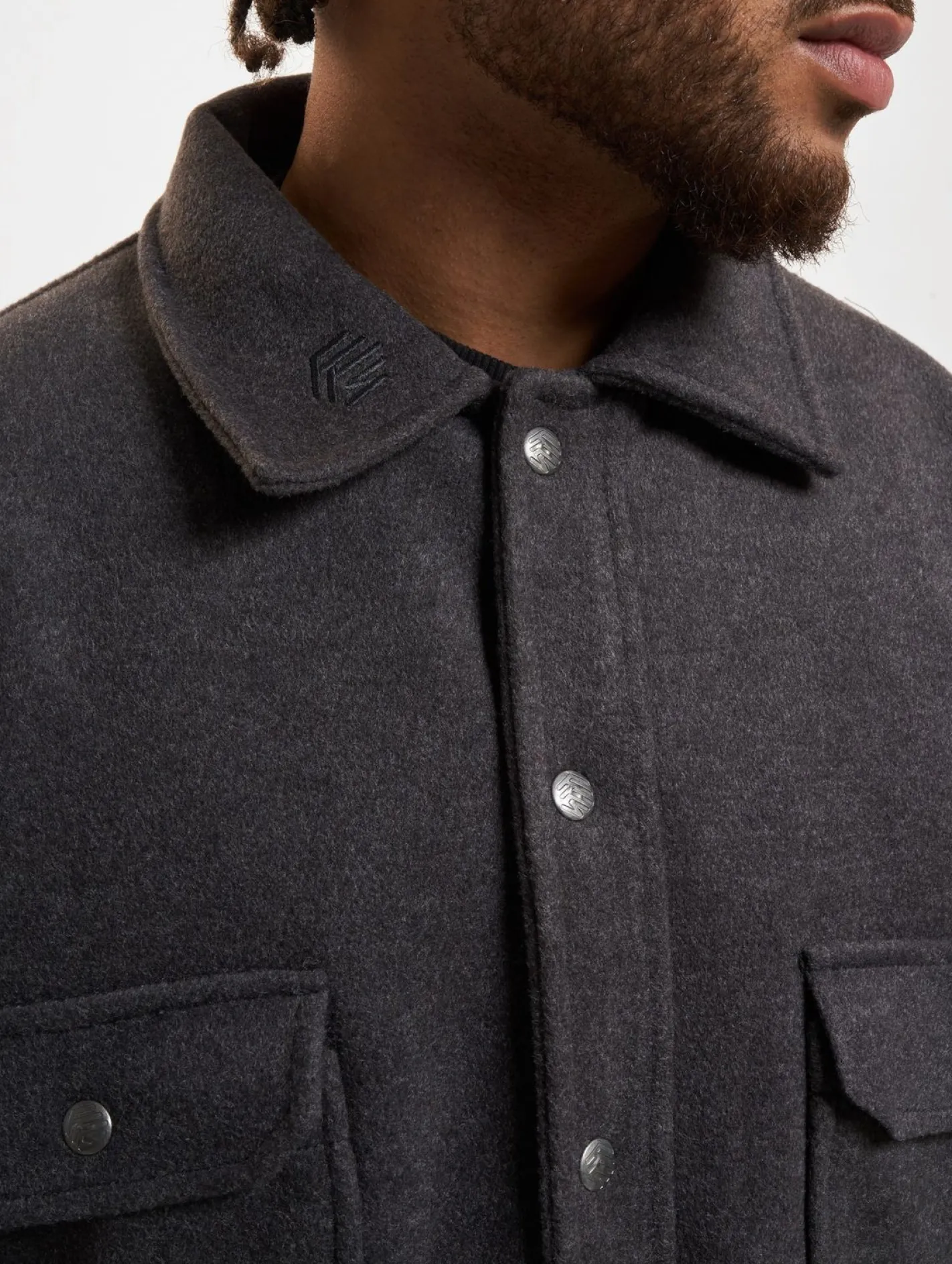 Jacken & Mäntel*FLOWERS FOR SOCIETY Übergangsjacken anthra