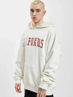 Pullover & Sweater*Fokus x Def College Hoodie weiß