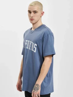 T-Shirts & Tank Tops*Fokus x Def College T-Shirt blau