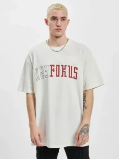 T-Shirts & Tank Tops*Fokus x Def College T-Shirt weiß
