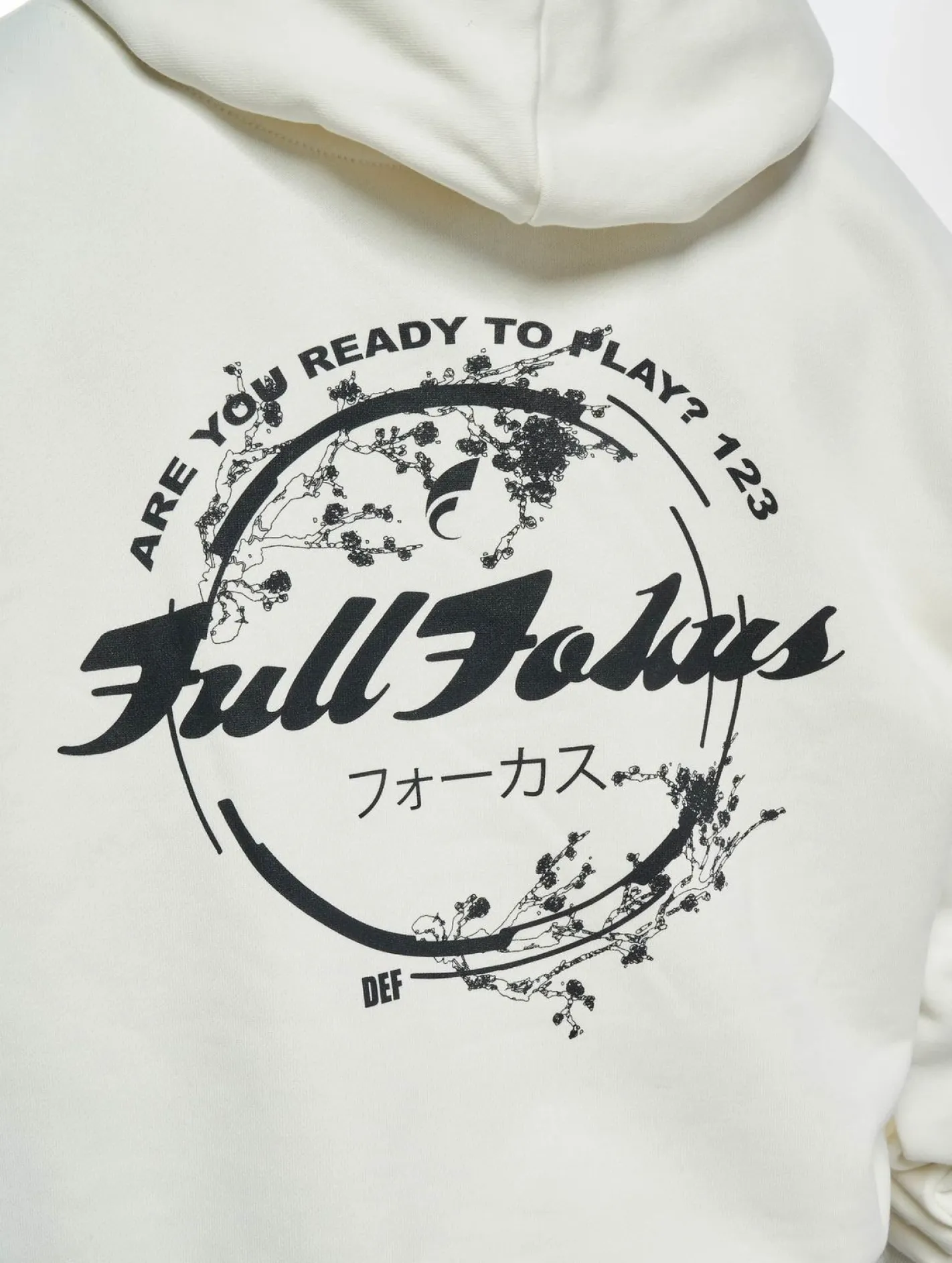 Pullover & Sweater*Fokus x Def Japan Hoody Ready For Dye