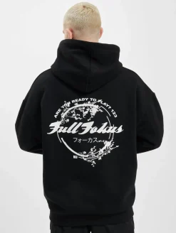 Pullover & Sweater*Fokus x Def Japan Hoody Schwarz