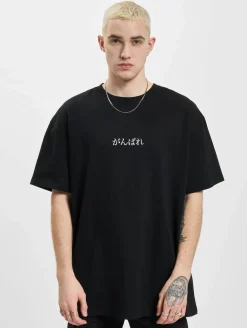 T-Shirts & Tank Tops*Fokus x Def Japan T-Shirt Schwarz