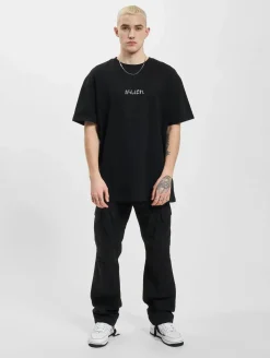 T-Shirts & Tank Tops*Fokus x Def Japan T-Shirt Schwarz