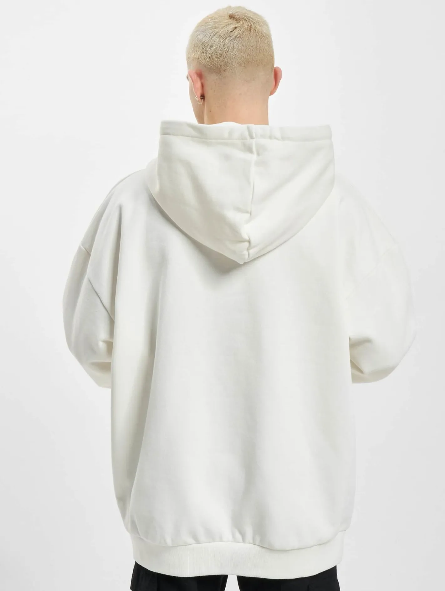 Pullover & Sweater*Fokus x Def Plain Hoodie weiß