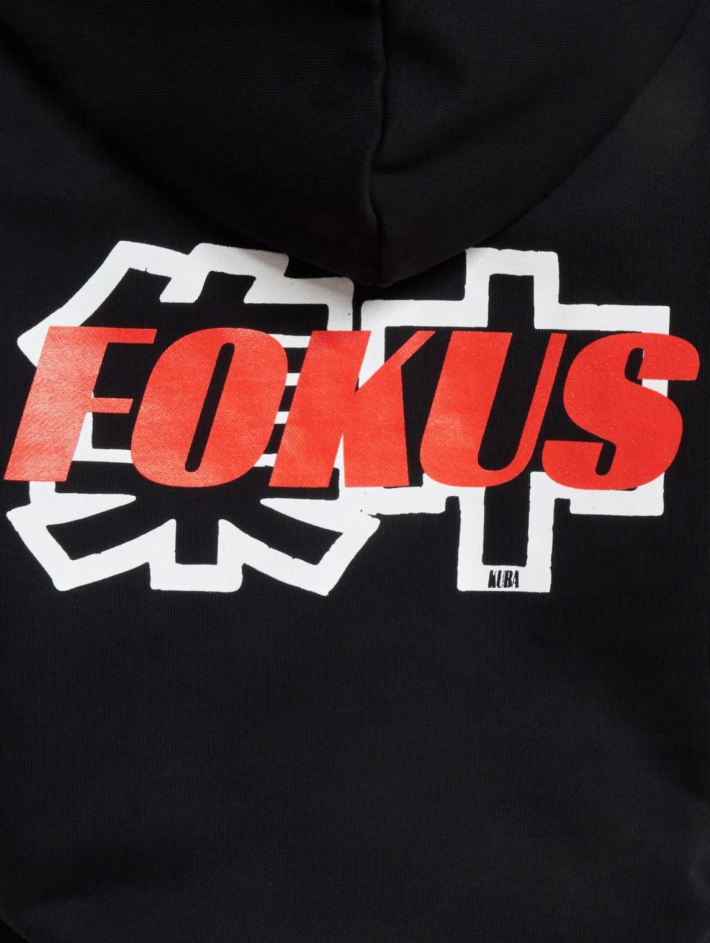 Sweater & Pullover|Pullover & Sweater*Fokus x Def Racer Hoodies schwarz/rot