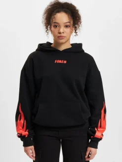 Sweater & Pullover|Pullover & Sweater*Fokus x Def Racer Hoodies schwarz/rot