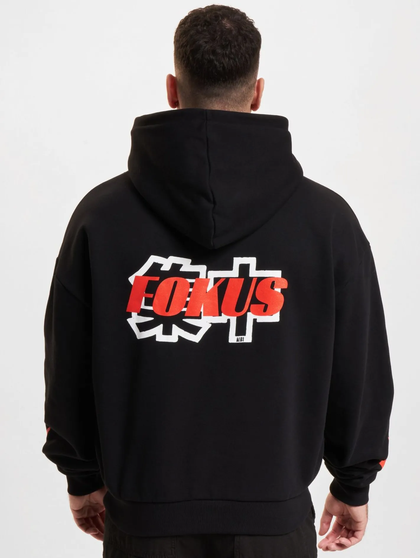 Sweater & Pullover|Pullover & Sweater*Fokus x Def Racer Hoodies schwarz/rot