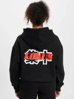 Sweater & Pullover|Pullover & Sweater*Fokus x Def Racer Hoodies schwarz/rot