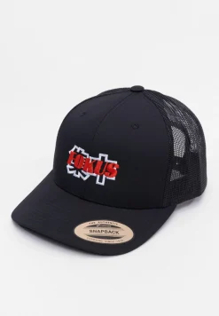 Caps & Mützen*Fokus x Def Racer Snapsback Caps schwarz/rot