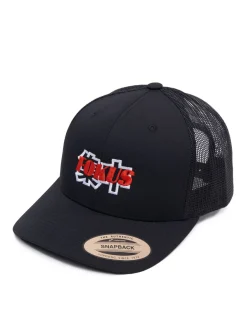 Caps & Mützen*Fokus x Def Racer Snapsback Caps schwarz/rot