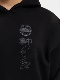 Sweater & Pullover|Pullover & Sweater*Fokus x Def World Hoodies schwarz/grau