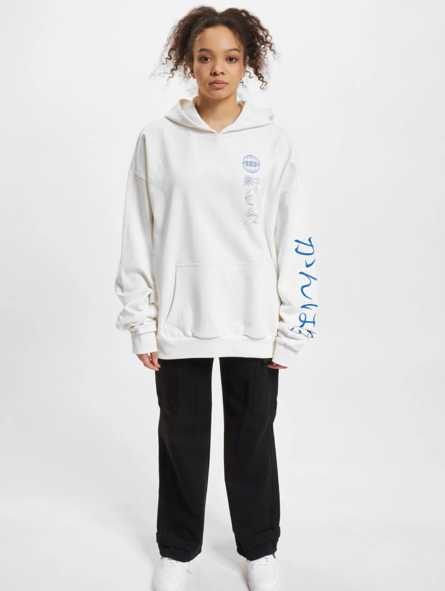 Sweater & Pullover|Pullover & Sweater*Fokus x Def World Hoodies bereit zum Färben/Kobaltblau