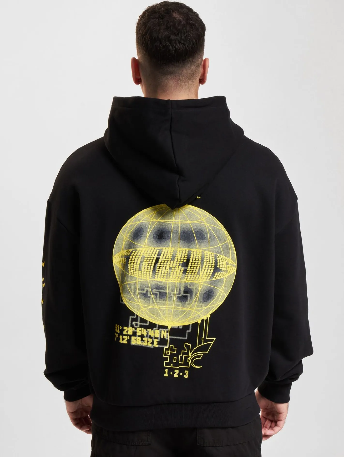 Sweater & Pullover|Pullover & Sweater*Fokus x Def World Hoodies schwarz/gelb