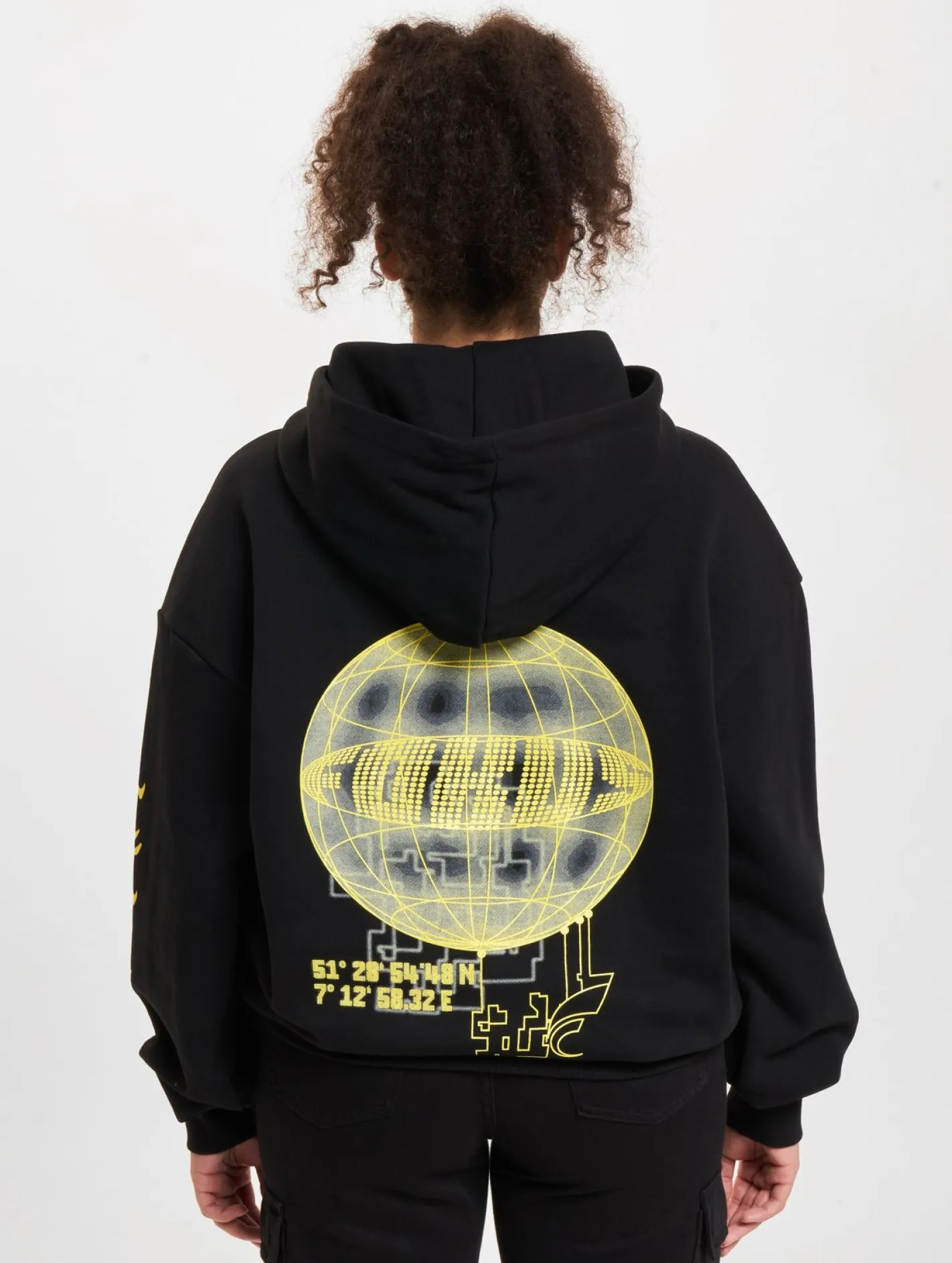 Sweater & Pullover|Pullover & Sweater*Fokus x Def World Hoodies schwarz/gelb
