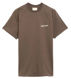 T-Shirts & Tank Tops*foret Herren T-Shirt nachhaltiges Baumwoll-Shirt modisches Kurzarm-Shirt F4093 Braun