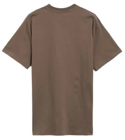 T-Shirts & Tank Tops*foret Herren T-Shirt nachhaltiges Baumwoll-Shirt modisches Kurzarm-Shirt F4093 Braun