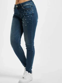 Hosen & Jeans*fornarina EVA 01 DENIM HOSE Blau