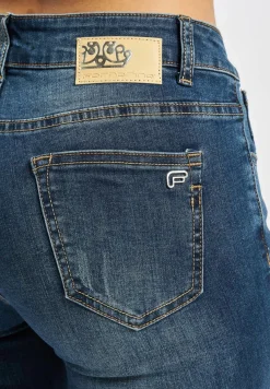 Hosen & Jeans*fornarina EVA 01 DENIM HOSE Blau