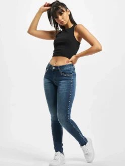 Hosen & Jeans*fornarina Happy Slim Fit Jeans blau