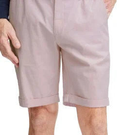 Große Größen|Shorts & Bermudas*FQ1924 Henry Herren Freizeit-Bermuda Chino-Hose Baumwoll-Shorts kurze Hose 21900629 132804 Rosa