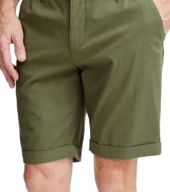 Große Größen|Shorts & Bermudas*FQ1924 Henry Herren Freizeit-Bermuda Chino-Hose Baumwoll-Shorts kurze Hose 21900629 180316 Khaki