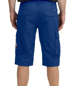 Große Größen|Shorts & Bermudas*FQ1924 Mael Herren Freizeit-Bermuda Cargo-Shorts Baumwoll-Hose Sommer-Hose 21900196 Blau, Braun oder Khaki