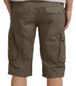 Shorts & Bermudas*FQ1924 Mael Herren Freizeit-Bermuda Cargo-Shorts Baumwoll-Hose Sommer-Hose 21900196 180515 Olive