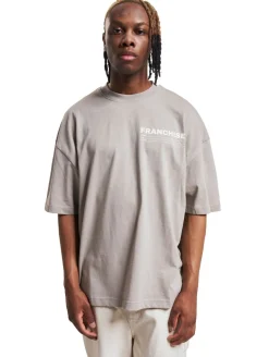 T-Shirts & Tank Tops*Franchise Blank T-Shirt Grau