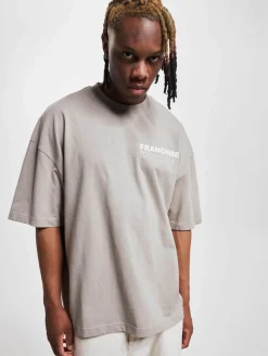 T-Shirts & Tank Tops*Franchise Blank T-Shirt Grau