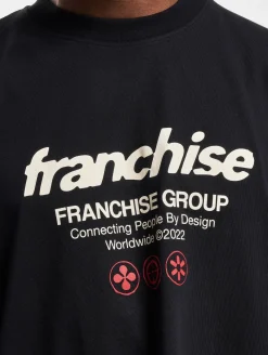 T-Shirts & Tank Tops*Franchise Connected T-Shirt Schwarz