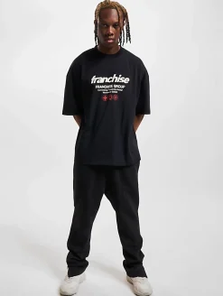 T-Shirts & Tank Tops*Franchise Connected T-Shirt Schwarz