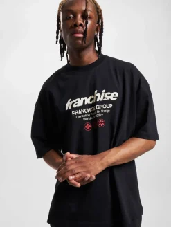 T-Shirts & Tank Tops*Franchise Connected T-Shirt Schwarz