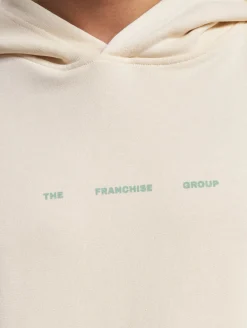 Pullover & Sweater*Franchise Split Logo Hoody creme