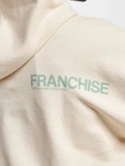 Pullover & Sweater*Franchise Split Logo Hoody creme