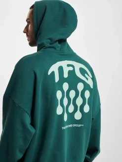 Pullover & Sweater*Franchise TFG Hoody dunkelgrün