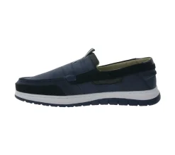 Slipper & Mokassins*Gaastra Herren Slipper zeitlose Low-Top Schuhe mit Echtleder-Anteil Blau