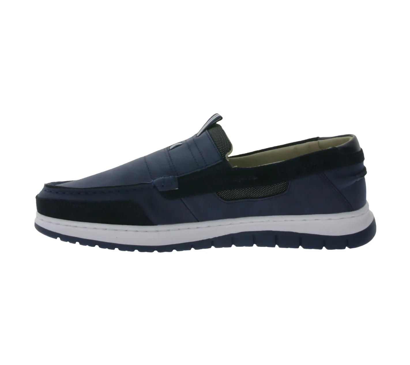 Slipper & Mokassins*Gaastra Herren Slipper zeitlose Low-Top Schuhe mit Echtleder-Anteil Blau