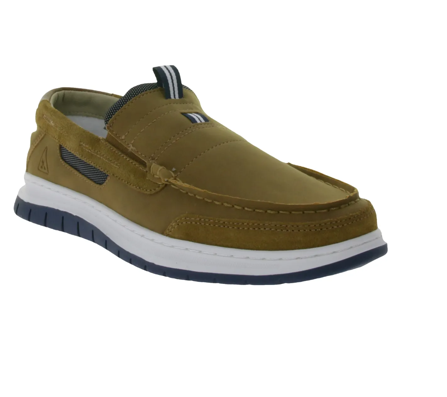 Slipper & Mokassins*Gaastra Herren Slipper zeitlose Low-Top Schuhe mit Echtleder-Anteil Braun