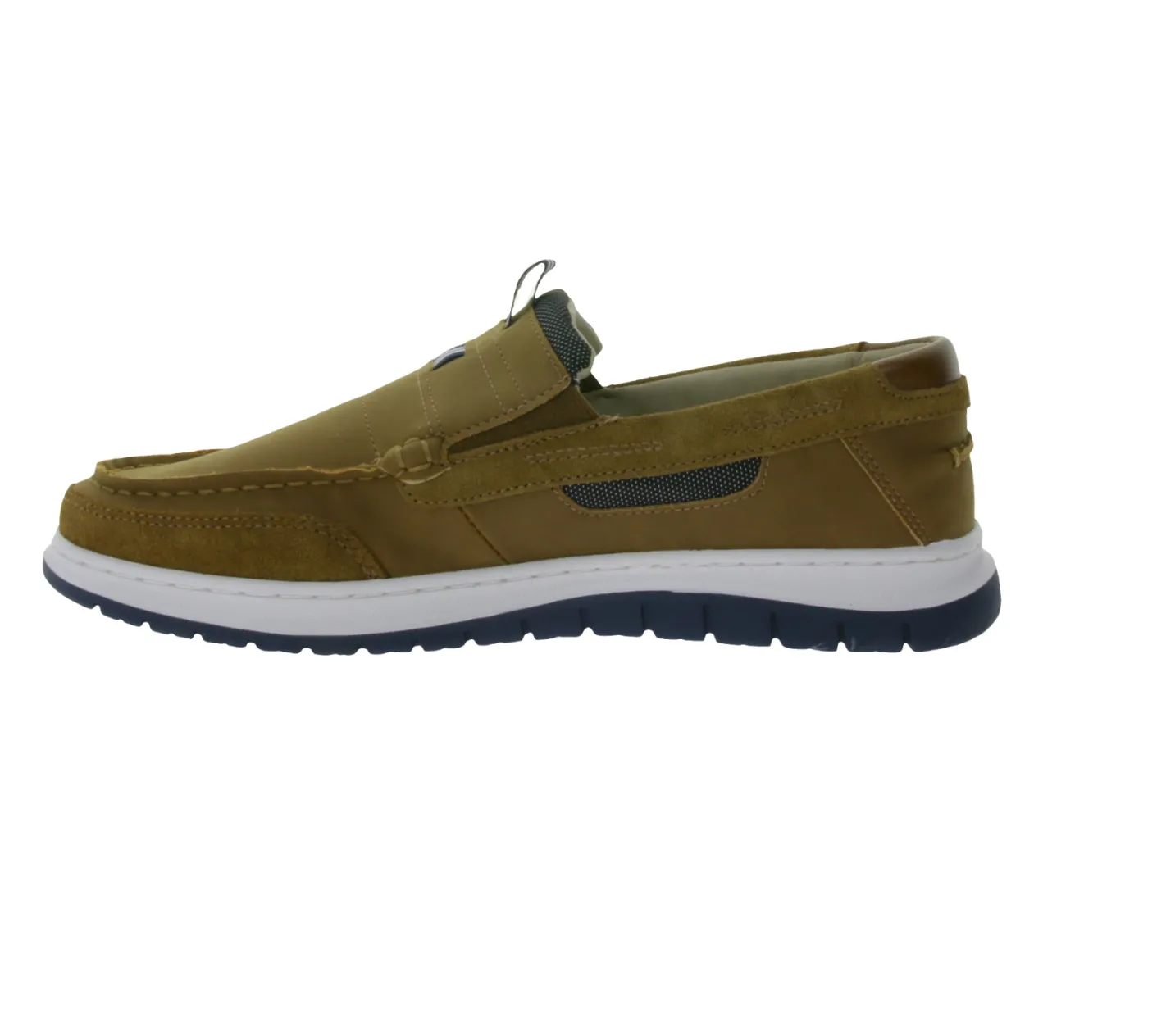 Slipper & Mokassins*Gaastra Herren Slipper zeitlose Low-Top Schuhe mit Echtleder-Anteil Braun