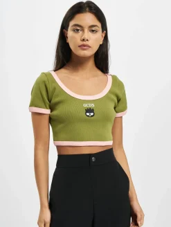 Tops & T-Shirts*GCDS Bad Top oliv