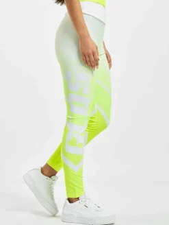 Sportunterbekleidung|Fitnessmode & Jogginghosen*GCDS Faded Legging/Tregging gelb