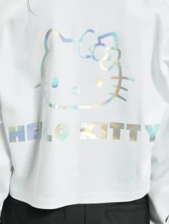 Sweater & Pullover*GCDS Hello Kitty Langarmshirt weiß