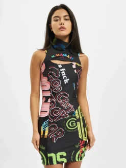 Kleider*GCDS K-Hawaii Kleid schwarz