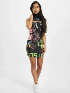 Kleider*GCDS K-Hawaii Kleid schwarz