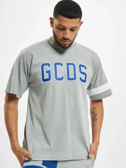 T-Shirts & Tank Tops*GCDS Logo T-Shirt grau