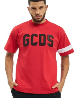 T-Shirts & Tank Tops*GCDS Logo T-Shirt rot